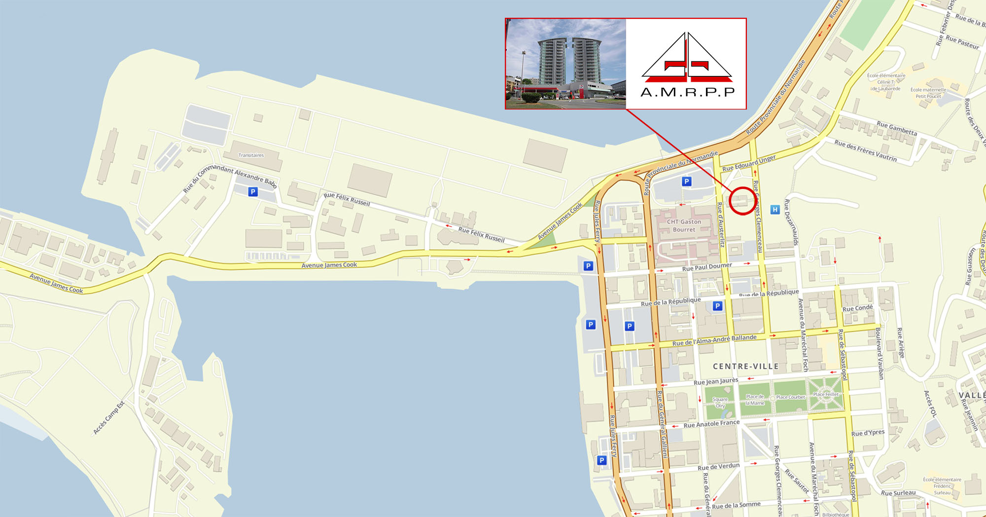 Plan Situation AMRPP